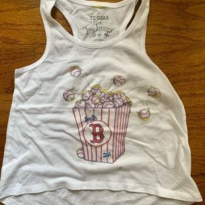 Boston Red Sox racerback tank top